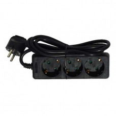 TCD 3V+RA+1,4M ZWART