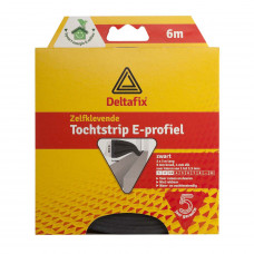 TOCHTSTRIP E-PROFIEL ZWART