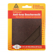 ANTI KRASVILT ZELFKLEVEND 90X100 ZWART
