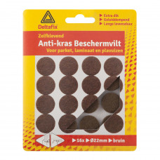 ANTI KRASVILT ZELFKLEVEND ZWART 22MM(16)