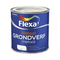 FLEXA GRONDVERF METAAL WIT 750ML