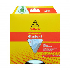 GLASBAND ZELFKLEVEND WIT 15M.