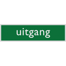 "UITGANG"
