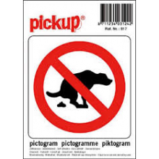 PICTOGRAM 10X10 HIER GEEN HONDENPOEP