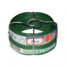 BINDDRAAD GEPL. GROEN 50M 4MM