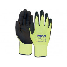 HANDSCHOEN OXXA X-GRIP L GEEL/ZW 9