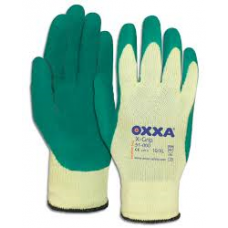 HANDSCHOEN OXXA X-GRIP 10 GEEL/GROEN