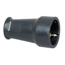 PVC RA CONTRA STEKER ZWART