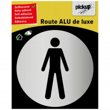 PICTOGRAM ALU HEER ROND 80MM