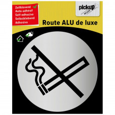 PICTOGRAM ALU ROOKVERBOD ROND 80MM
